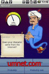 game pic for Akinator ML  touchscreen